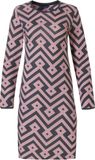Pastunette Dames Nachthemd Graphic Mauve maat 38