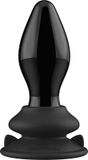 Shots Chrystalino - Stretchy - Glass Vibrator with Suction Cup