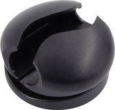 TRU COMPONENTS Kabelhouder Zelfklevend 93013c1206 Bundel-Ø (bereik) 8 mm (max) Zwart 5 stuk(s)