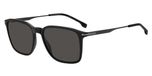 Hugo Boss BOSS 1886/S Lunettes de soleil Hommes Rectangulaire Plastique Noir Gris