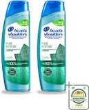 Head & Shoulders 2 x Intense Anti-Roos Shampoo met Pepermunt - 250 ml