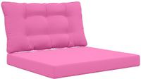 vidaXL Buitenbankkussen Polyester Roze 80 x 68,5 cm