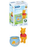 Playmobil Junior & Disney 71695 Winnie de Poeh en de honingpot, draaifunctie, duurzaam speelgoed van plantaardige kunststof, speelgoed voor kinderen vanaf 12 maanden