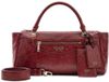 GUESS Antonia Satchel Sac à main Sac bandoulière Rouge