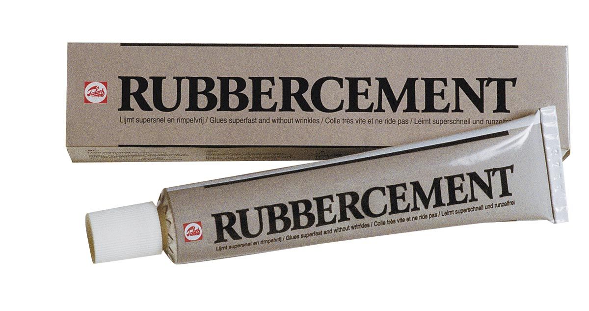 Talens Rubbercement Fotolijm Tube van 50 ml