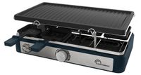 Merkloos Peper Raclette grill - Grill en raclette 2-in-1 - 1400 W - 8 personen