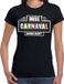 Bellatio Decorations Miss Carnaval Verkleed T-shirt Zwart Dames M