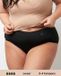 Moodies Undies Moodies menstruatie ondergoed - Seamless High Waist Hiphugger - Zwart - Maat XXL