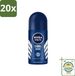 Nivea 20 x Cool Kick Men's Roll-on Deodorant - 48 Hour Antiperspirant Protection - 50 ml