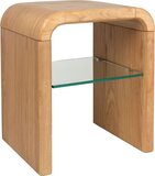 Zuiver Brave Bijzettafel - Bruin - Eikenhout - Design