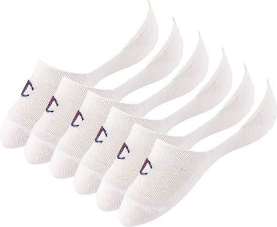 Champion Footie Sokken - Unisex - Maat 39-42 - Wit - 6 paar