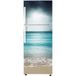 Stickers Frigo Vue Mer 70x180 cm