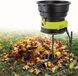 Merkloos Elektrische Bladmulcher - Tuinhakselaar Versnipperaar - Efficiënt Tuinafval - Mesvrije Technologie - 208 L Per Minuut - Zwart