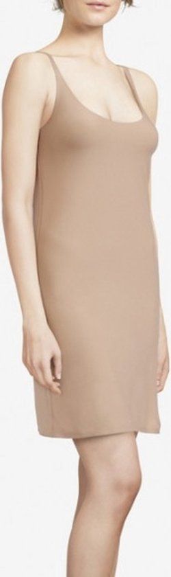 Chantelle Soft Stretch Full slip onderjurk - Beige - XS