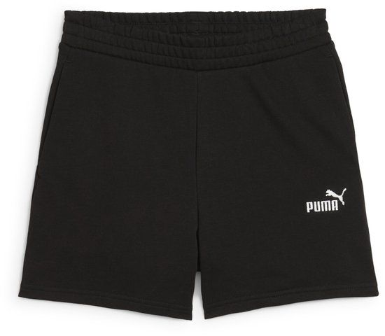 PUMA ESS Small No. 1 Logo 5'' High-Waist Shorts TR Dames Broek - Puma Black