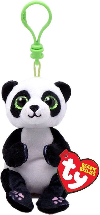 Ty Beanie Bellies Clip Knuffel Panda Ying 10 cm