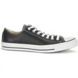 Converse Chuck Taylor All Star Ox Lage Sneakers Leer Zwart Unisex Maat 39.5