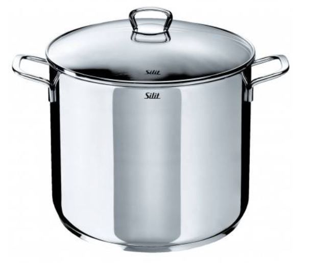Silit Grand faitout/Soupière - 28 cm - Acier Inoxydable