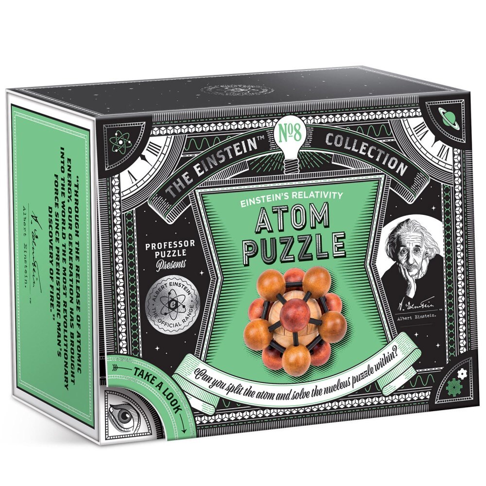 Professor Puzzle Einstein Atom Puzzel