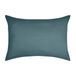 STOF - Kussensloop 50 x 70 cm - 100% katoen Oeko-Tex gecertificeerd - Kleur Eucalyptus - Model Eden