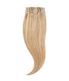 Rapunzel of Sweden Classic Clip-ins Raide / Volume léger / 3 pièces M7.4/8.0 Blond d'été 40 cm Extensions de cheveux