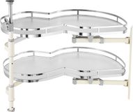 Vevor Keukenkastorganizer met 2 Niveaus Uitschuifbare Soft Close Organizer