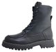 Palpa Bottines pour femmes, chaussures à lacets, couleur noire, style décontracté