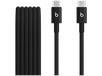 Apple Tressé Beats Câble USB-C vers USB-C (1,5 m) – Noir Zesté