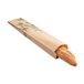 Garcia de Pou Broodzakje met bladmotief 'feel green' 9+3,5x46 cm | 500 stuks