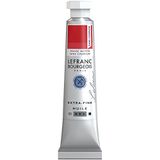 Lefranc Bourgeois 404936 Extra fijne Lefranc olieverf met hoogwaardige kunstenaarspigmenten, lichtecht, verouderingsbestendig - 20ml Tube, Cadmium Free Red Medium
