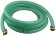 Boni-Shop Tuyau d'aspiration et de refoulement 25mm x 4m avec raccord en laiton et colliers de serrage en inox