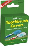 Coghlan's Embouts de protection en silicone pour brosse à dents - 2 pièces - Transparent