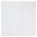 MSV Premium douchemat badmat antibacterieel antislip met zuignappen - wit - ca. 54 x 54 cm - ruikt naar rozen - wasbaar op 60° graden