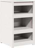 vidaXL Keukenkast MEPPEL Wit 55 x 55 x 92 cm Massief grenenhout