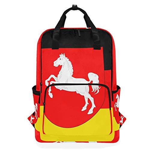 MONTOJ Reizen Rugzak Vlag Van Duitsland School Rugzak - 5712279517275