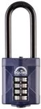 Squire CP50/2.5 Hangslot Cijferslot Gehard Staal Blauw