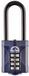 Squire CP50/2.5 Hangslot Cijferslot Gehard Staal Blauw