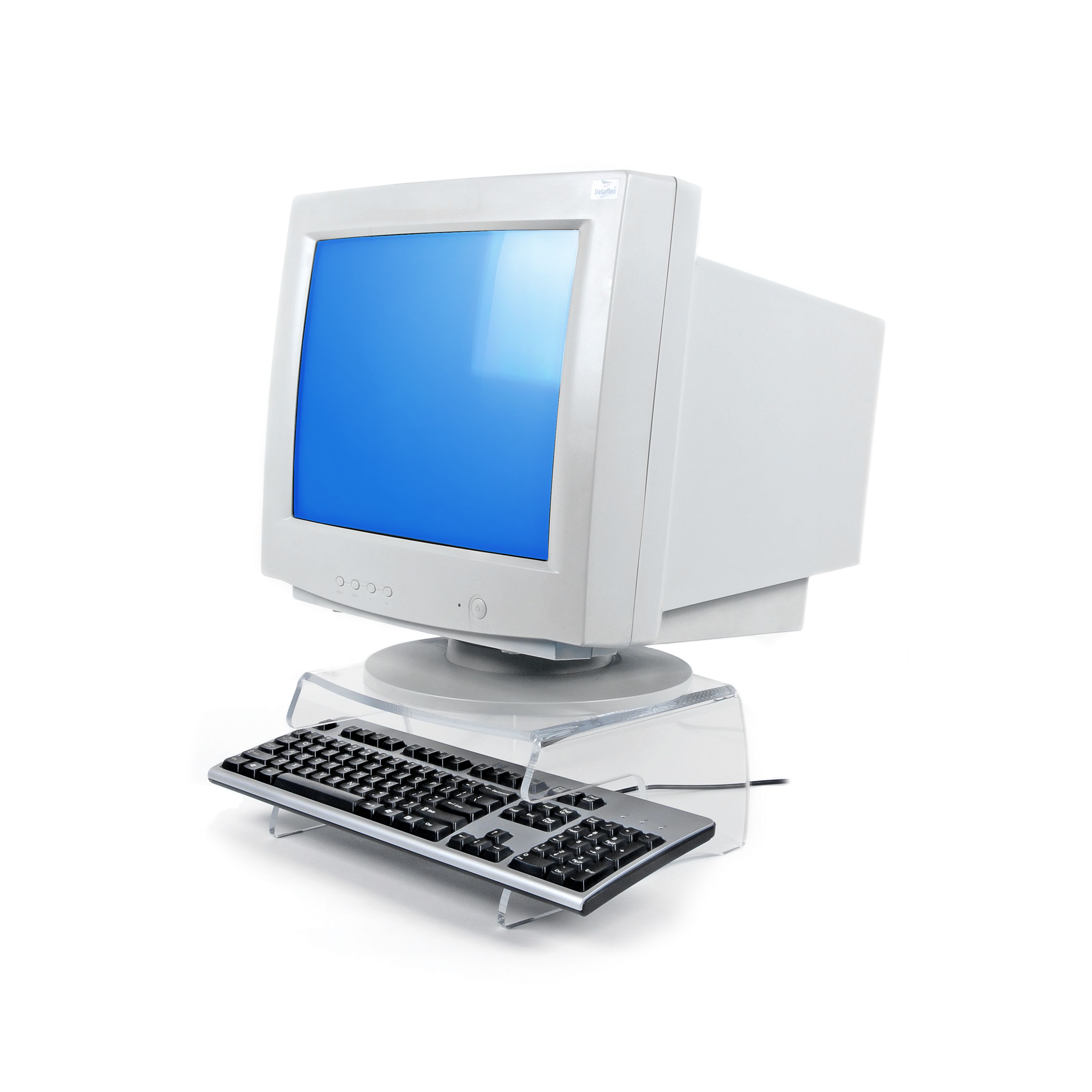 Dataflex Addit monitorverhoger 100 - Transparant