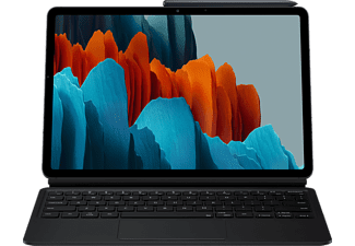 Samsung Galaxy Tab S7 Keyboard Book Cover Zwart