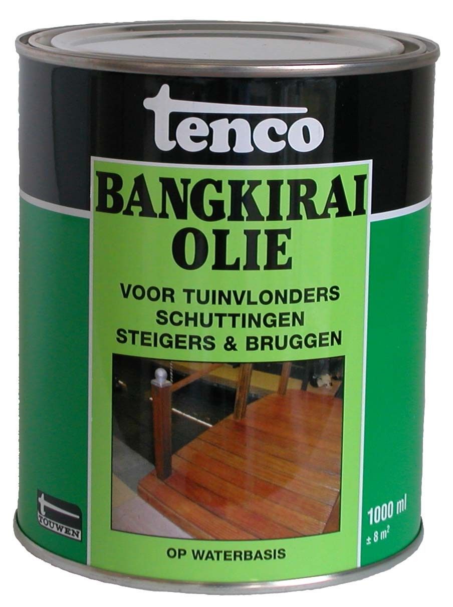Tenco bangkirai olie transparant 2,5 l
