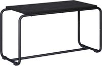 vidaXL TV Stand 80 x 35.5 x 42 cm Black Oak Engineered Wood