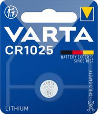 Varta CR 1025 - Lithium - 3V - Batterij
