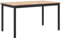 vidaXL Eettafel Naturel Massief Grenenhout 150 x 90 x 75 cm