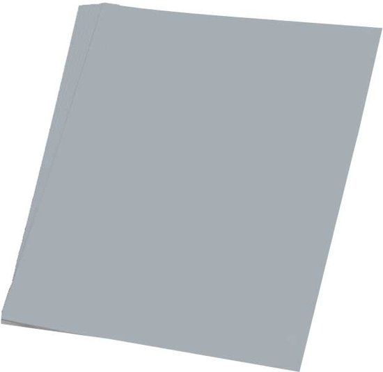 Haza Original Gekleurd Papier 130 Grams A4 Zilver 50 Vel