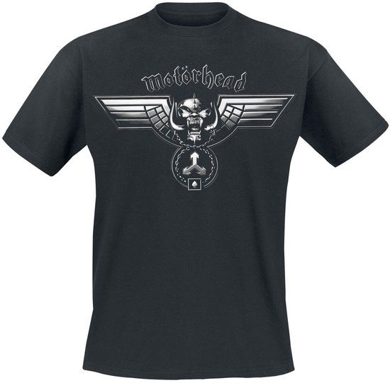 Motörhead Winged Warpig Heren T-shirt - zwart - 5XL