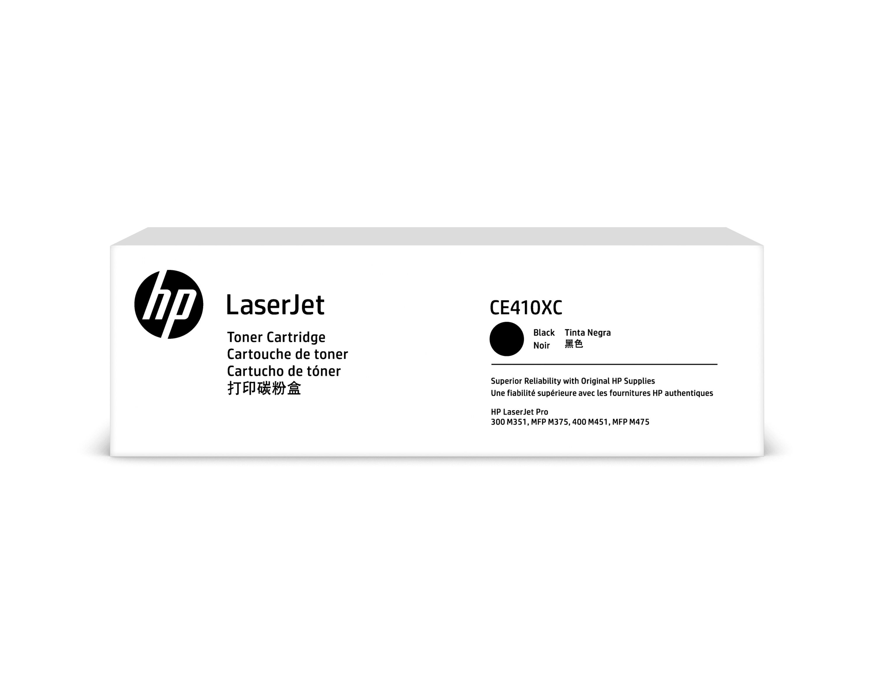 HP 305X Zwart Toner Cartridge - CE410XC - LaserJet Pro M351/M375/M451/M475