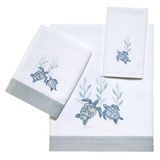 Avanti Linens - 3-delige handdoekenset, zachte en absorberende katoenen handdoeken (Caicos Collection)