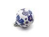 ILUMINACIÓN DE DISEÑO Decoratieve led-gloeilamp van siliconen met blauwe en witte bloemen, 4 W