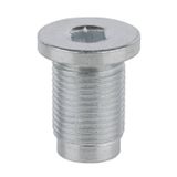 KS Tools 430.1001 Olieaftapplug, binnenzeskant, 8mm, M18x1,5x27mm, 10 per pak