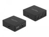 DeLOCK 63395 commutateur audio Noir